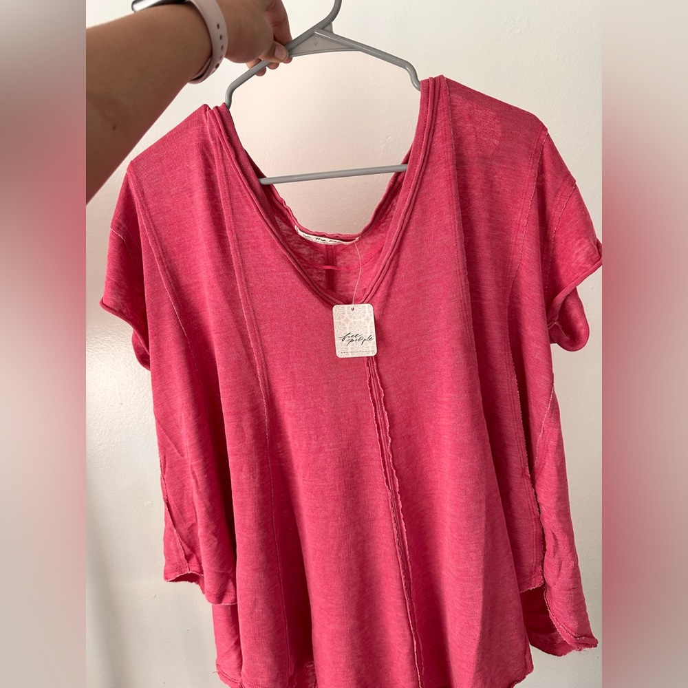 Free people oversized shirt